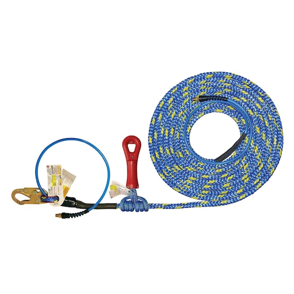 Super Anchor Safety 50ft. XLine Pneumatic Lifeline w/Snaphook 406550